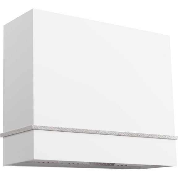 Akicon Range Hood 36 Inch, 600 CFM Stainless Steel Vent Hood with Powerful Range Hood Insert, Modern Square Kitchen Hood with 3 Speed Control, LED Lights, Baffle Filters, Wall Mounted (AK-HS36HA-SWN)