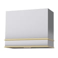 thumbnail image 1 of Akicon Range Hood 36 Inch, Ultra Quite Stainless Steel Ducted Kitchen Hood, Wall Mount Square Vent Hood with LED Light and Dishwasher-Safe Filters, 3 Speeds, 600 CFM (AK-HS36HB-BSG), 1 of 7