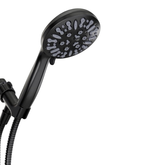 Akicon Shower Head with Handheld, 9-Setting High Pressure Handheld Shower Head with 60" Stainless Steel Hose, Built-in Pause Mode & Power Jet Wash, Showerhead for Bathroom