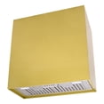 thumbnail image 1 of Akicon Stainless Steel Range Hood, Modern Box Ducted Kitchen Hood with Powerful Vent Motor, Wall Mount, 30"W*30"H*14"D, Matte Gold, 1 of 10