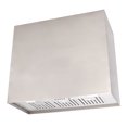 thumbnail image 1 of Akicon Stainless Steel Range Hood, Modern Box Ducted Kitchen Hood with Powerful Vent Motor, Wall Mount, 36"W*30"H*14"D, Brushed Stainless, 1 of 9