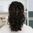 thumbnail image 1 of Akifronte Curly Ponytail Wigs Claw Clip Fashion Thi Flfy Hair Wig ltiple Color L3, 1 of 1