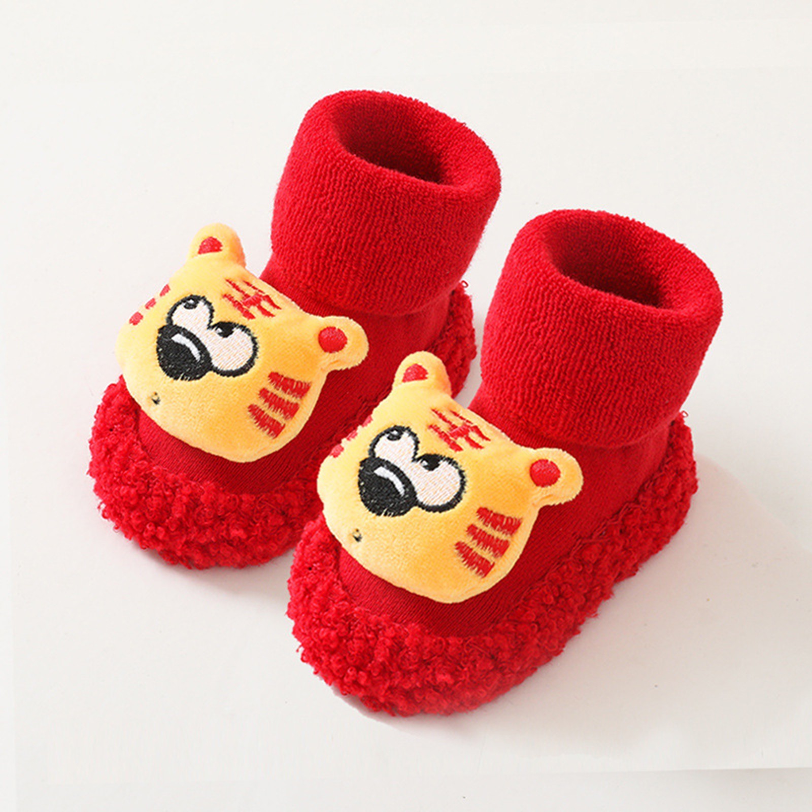 Akiihool Baby Booties for Girls Baby Cotton Booties Stay On Slipper Non