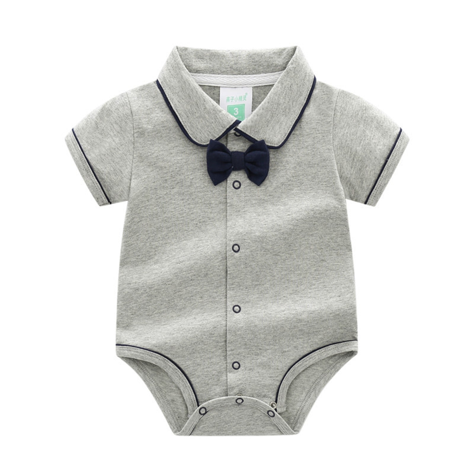 Akiihool Baby Boy Clothes Baby Boy Oversized Bubble Romper Color Block ...