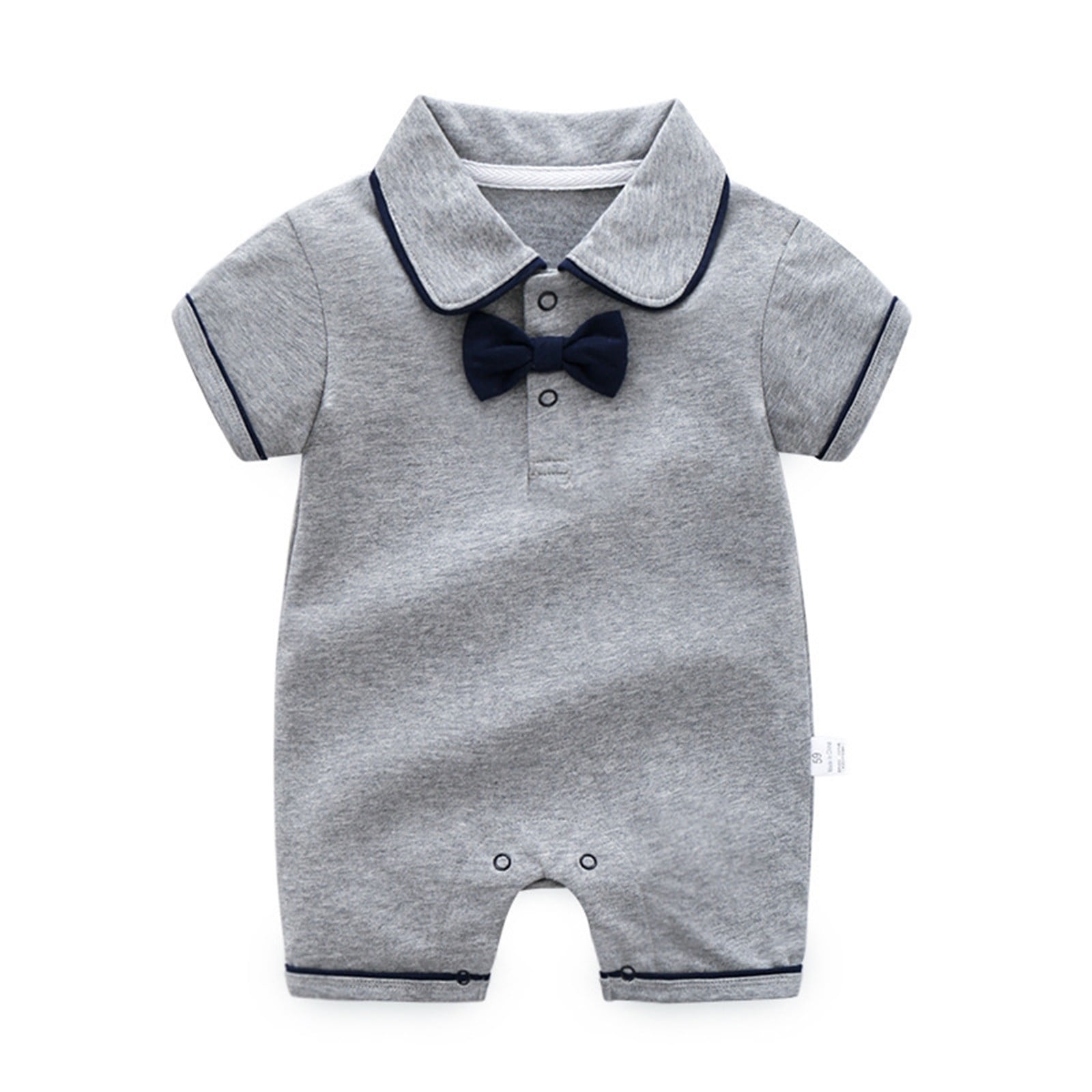 Akiihool Boys Baby Organic Cotton Overall Jumpsuit (D,6-9 Months ...