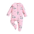 thumbnail image 1 of Akiihool Baby Boy Rompers Baby Boy Rompers Cotton Clothes Rompers for Newborn Infant and Baby Boy Pink,6-12 Months, 1 of 4
