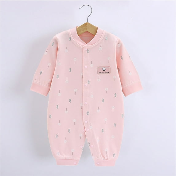 Akiihool Baby Boys' Sleeveless Bodysuit Summer Casual Romper (Pink,6-9 Months)