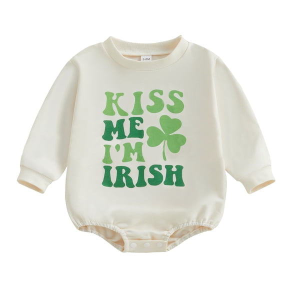 Akiihool Baby Clothes Baby Boy Girl Clothes Unisex Funny Baby Girl Baby Bodysuit (White,0-3 Month)