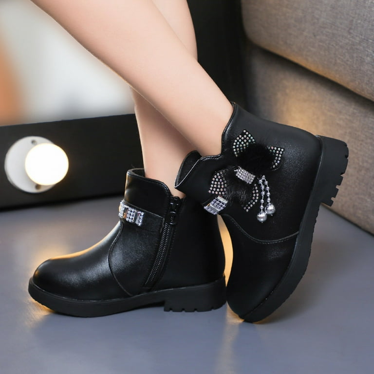 Toddler Booties - Black Toddler Booties - Black