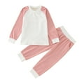 thumbnail image 1 of Akiihool Baby Girl Fall Outfits Fall Outfits for Toddler Girls Two Piece Top and Legging Sets for Baby Girls Clothing (R,3-4 Years), 1 of 7