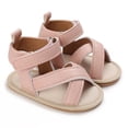thumbnail image 1 of Akiihool Baby Girl Sandals Toddler Girls Sandals Little Girls Kids Summer Shoes Toddler Sandals (Pink,5), 1 of 5