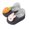 thumbnail image 1 of Akiihool Baby Slipper Socks Toddler Slippers for Girls Boys Toddler Slip On Shoes Kids House Shoes Infant Shoes (Blue,5-5.5 Years), 1 of 4