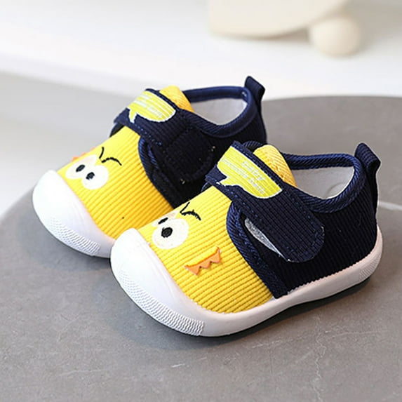 Akiihool Babys Sneakes Baby Boys Girls High Top Ankle Sneakers Toddler Neutral Boy Girl Sneaker (Yellow,6)