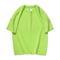 thumbnail image 1 of Akiihool Big Boy Tee Boy Short Sleeve Crewneck T-Shirts Top Tee Toddler Boys' Value T-Shirt (Green,5-6 Years), 1 of 3
