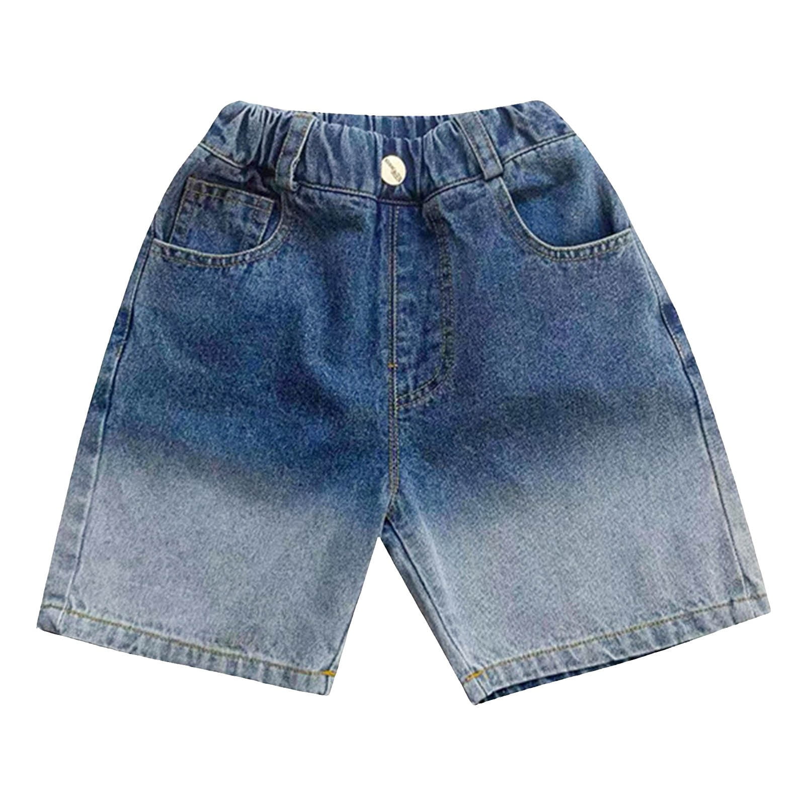 Akiihool Biker Shorts Boy Boys' Shorts - Stretch Flat Front Uniform ...