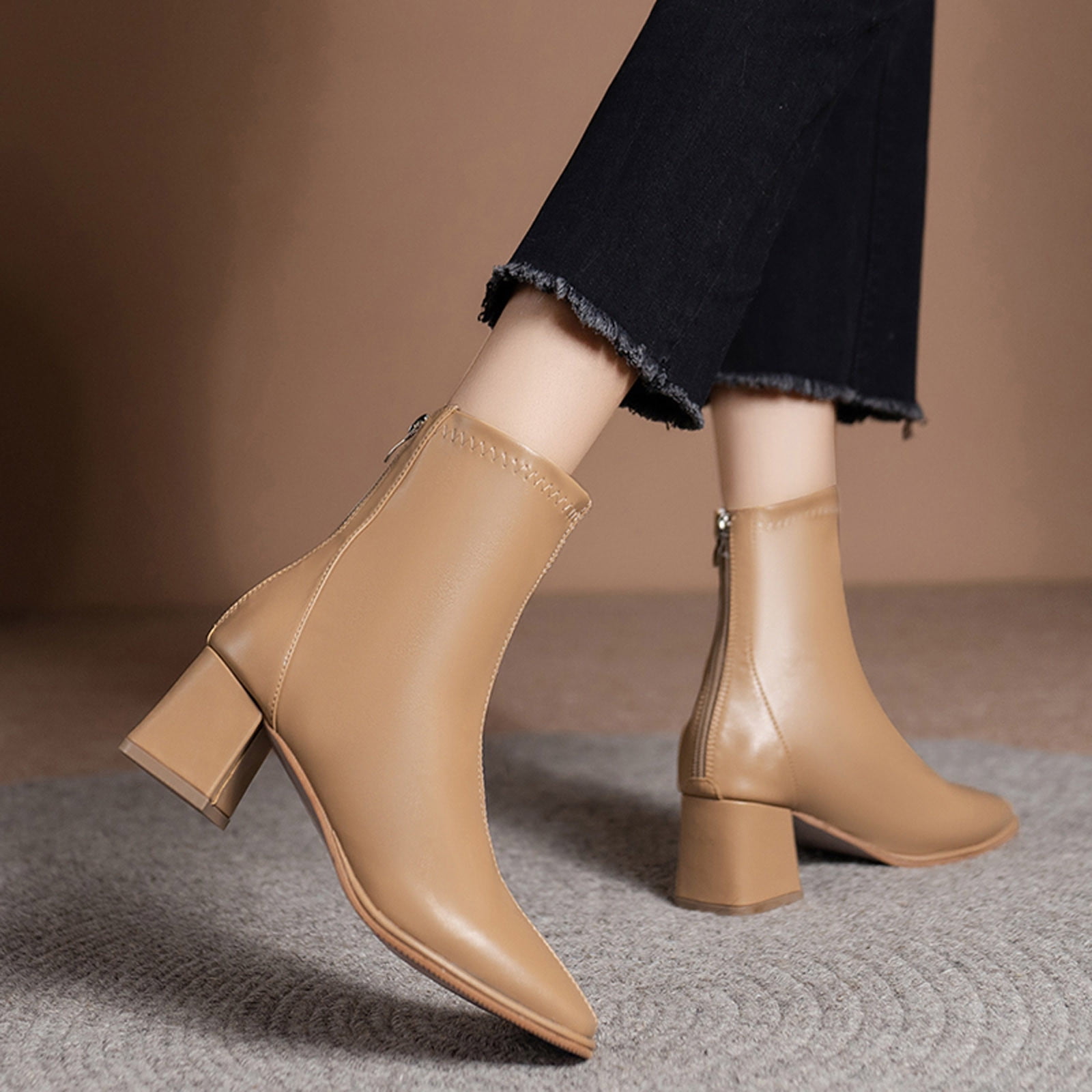 High cut ankle clearance boots