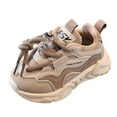 thumbnail image 1 of Akiihool Boy Athletic Shoes Toddler/Little Kid Boys Girls Shoes Running/Walking Sports Sneakers (Khaki,5.5-6 Years), 1 of 9