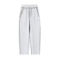 thumbnail image 1 of Akiihool Boy Pant Boys Outdoor Casual Pants for Kids Loose Street Hop Dance (Light Gray,6-7 Years), 1 of 6