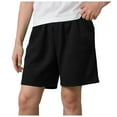 thumbnail image 1 of Akiihool Boy Shorts Underwear Boys' Performance Stretch Straight Fit Shorts (Black,18-24 Months), 1 of 4