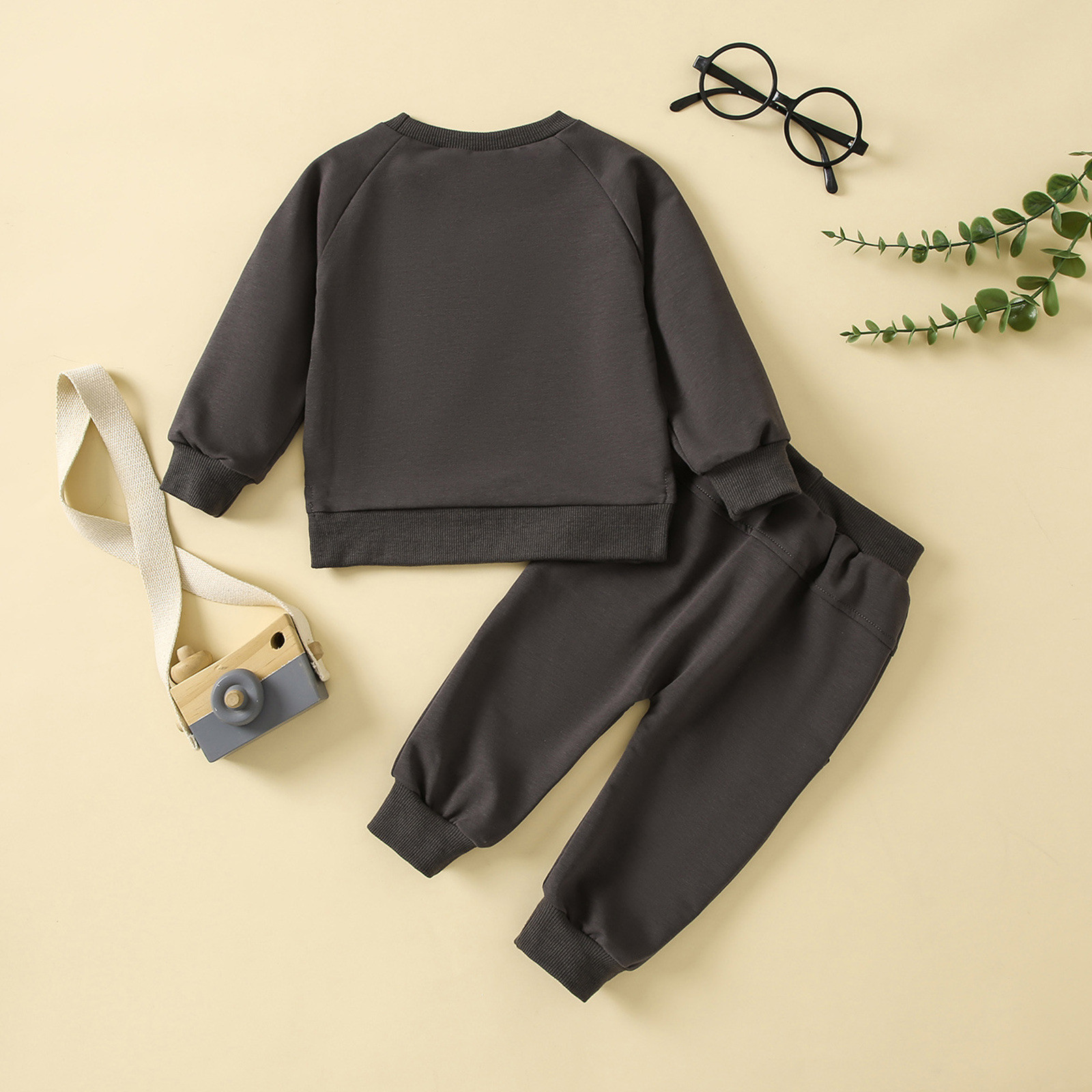 Akiihool Boy's Sweatsuits Sets Toddler Baby Boy Clothes Fall Clothes