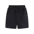 thumbnail image 1 of Akiihool Boys Athletic Shorts Toddler Youth Athletic Shorts for Boys Sports (Black,7-8 Years), 1 of 3