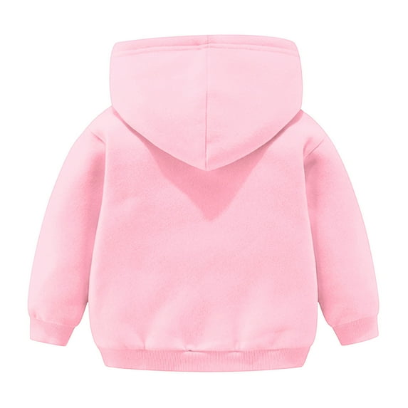 Akiihool Boys Hoodies Fashion Boys' Long-Sleeve Half-Zip Hoodie Sweatshirt (Pink,3-4 Years)