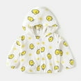 thumbnail image 1 of Akiihool Boys Jacket With Hood Boy's Full Zip Polar Jacket Long Sleeve Quarter Zip Pullover (Yellow,3-4 Years), 1 of 2