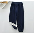 thumbnail image 1 of Akiihool Boys Pant Boys Cotton Jogger Cargo Straight Pant (Navy,4-5 Years), 1 of 3