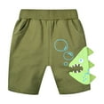 thumbnail image 1 of Akiihool Boys Shorts Boys' Organic Stretch Bull Denim Pocket Short (White,18-24 Months), 1 of 8