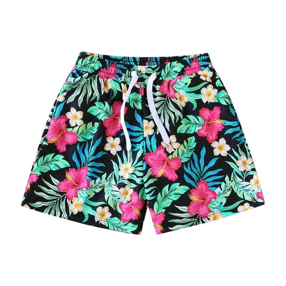 Akiihool Boys Swim Trunks Swimsuit for Boys Boys Bathing Suit Quick Dry Boardshorts for Boys (Blue,10-12 Years)