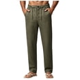 thumbnail image 1 of Akiihool Business Casual Pants Men Men's Performance Series Extreme Comfort Straight Fit Pant AG,S, 1 of 4