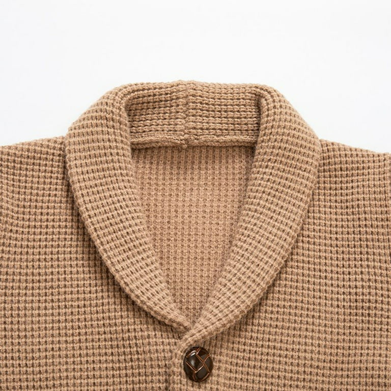 Thick shawl collar cardigan 2025
