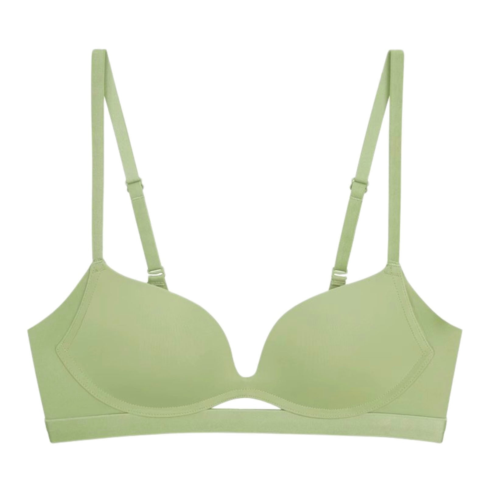 Akiihool Everyday Bras Fashion Deep Cup Bra Hides Back Fat Full Back