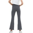 thumbnail image 1 of Akiihool Girl Pant Girls Outdoor Casual Kids Drawstring High Waisted Joggers (Grey,8-9 Years), 1 of 3