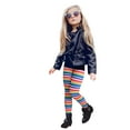 thumbnail image 1 of Akiihool Girl Pant Girls Womens Cargo Pants Twill Pant (Multicolor,2-3 Years), 1 of 5