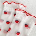 thumbnail image 1 of Akiihool Girls Sock Unisex Kids and Toddlers' Dress Sock Turn Socks (Red,3-12 Years), 1 of 4