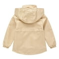 thumbnail image 1 of Akiihool Girls Winter Coat Girls and Toddlers' Lightweight Water-Resistant Puffer Jacket (Beige,4-5 Years), 1 of 3