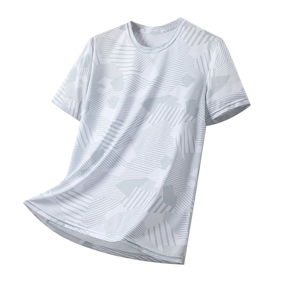 Akiihool Heavy Oversized T Shirt Men Mens Casual Basic T Shirt Slim Fit Pullover Lightweight Short Sleeve Tops(White,4XL)