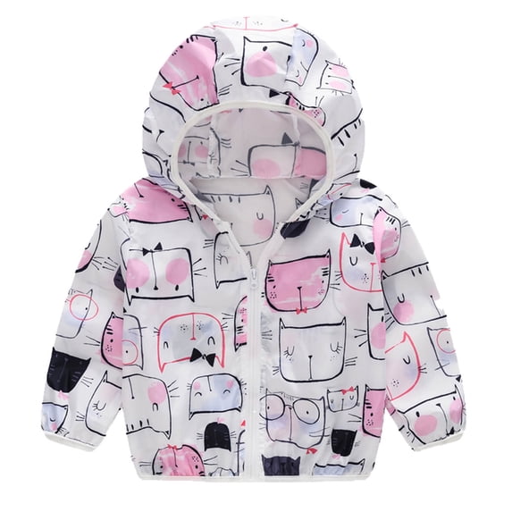 Akiihool Jacket Boy Big and Tall Boys Sherpa Lined Hoodie Kids Sweater Jacket with Sherpa Lining (White,2 Years)
