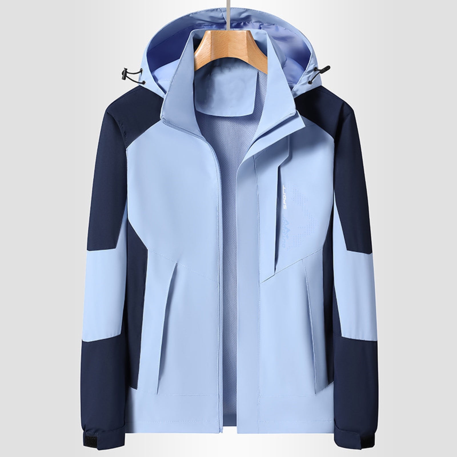 Akiihool Jacket for Men Casual Men's Jacket-Casual Winter Cotton Jacket ...