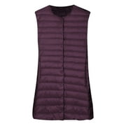 Akiihool Jackets for Women Casual Cropped Zip Up Hoodie Women Cotton Zipper Coat with Hood Winter Warm Jacket (Purple,XS)