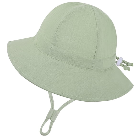 Akiihool Kids Hats for Beach UPF 50+ Sun Protection Swim Cap Flap Hat for Kids, Quick Drying Sun Hat for Beach Seaside Green,3-12 Months