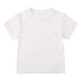 thumbnail image 1 of Akiihool Kids Shirt Boys Shirts Short Sleeve Shirts for Boys Summer Tshirts Kids Basic T-Shirts Unisex Tees Top Clothes (White,6-9 Months), 1 of 5
