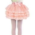 thumbnail image 1 of Akiihool Kids Tutu Girls' Layered Tutu Tulle Birthday Party Dance Skirts (Beige,8-10 Years), 1 of 4