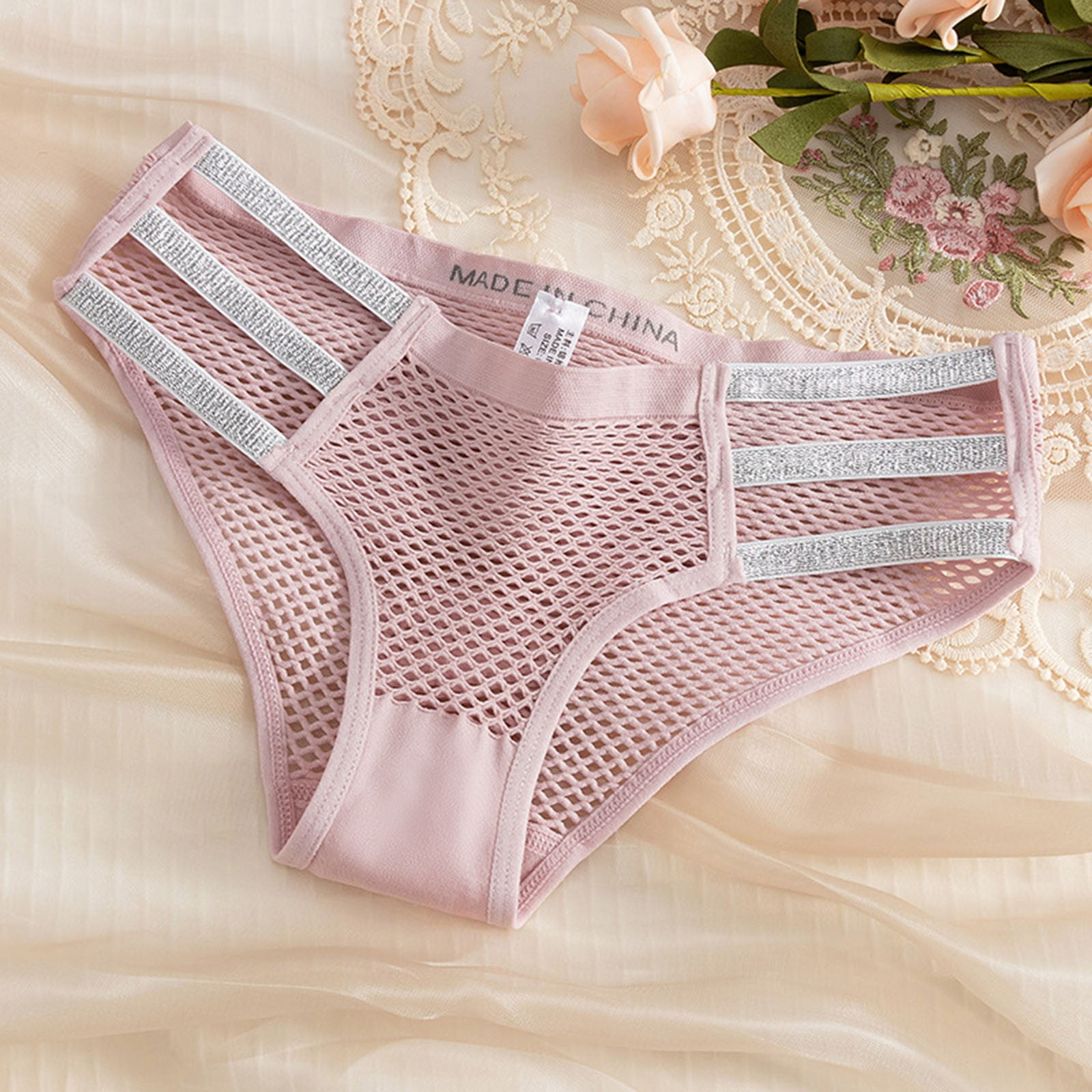 Akiihool Ladies Panties Women's Underwear Lollipop Traditional Cotton Briefs (Pink,M) - Walmart.com