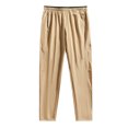 thumbnail image 1 of Akiihool Linen Pants for Men Summer Men's Performance Series Extreme Comfort Relaxed Pant for Casual Khaki,L, 1 of 7