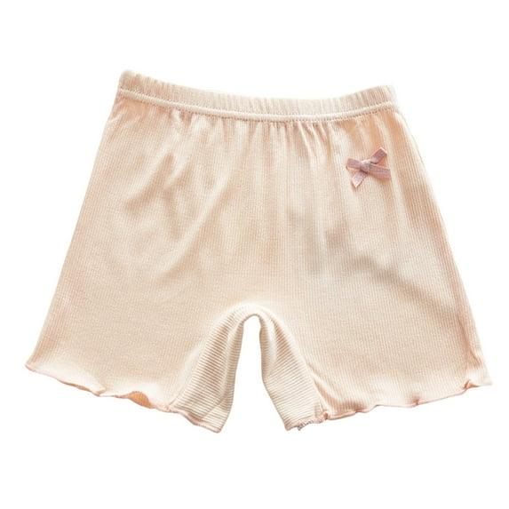 Akiihool Little Kid Girl Briefs Teen Girls Period Panties Juniors First Period Starter Underwear Soft Briefs (Light Pink,6-7 Years)