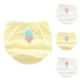 thumbnail image 1 of Akiihool Little Kids Underwear Little Girl Underwear Toddler Panties Big Kids Undies Soft (Yellow,3-4 Years), 1 of 8