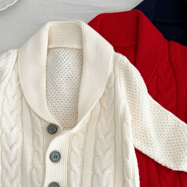 Akiihool Long Sleeve Sweater Boy Boys and Toddlers Pullover Half