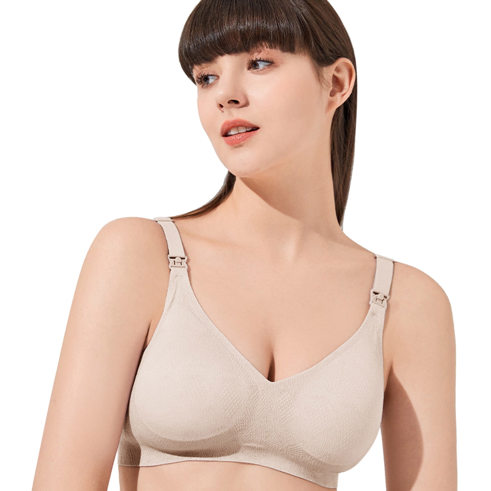 Akiihool Maternity Bra Plus Size Nursing Bras for Breastfeeding
